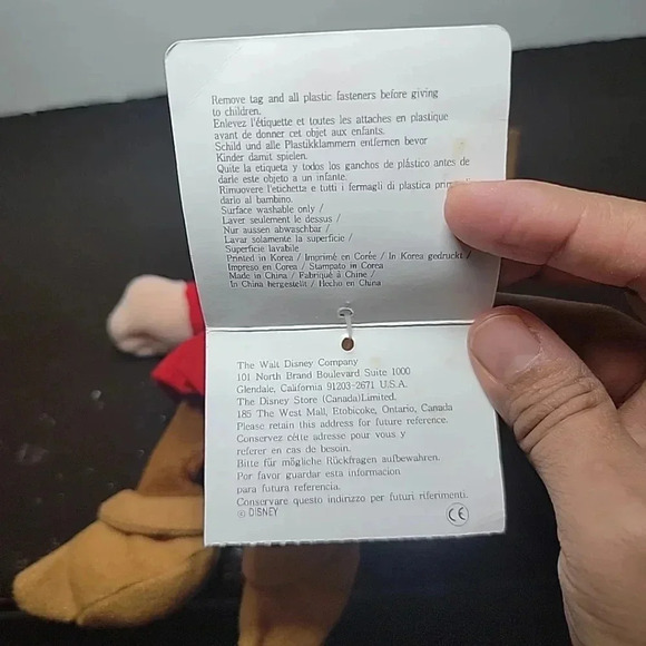 Disney  Grumpy Snow White and the Seven Dwarfs Mini Bean Bag Collectable - Picture 6 of 6